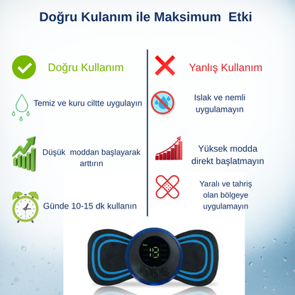 Masparej Kablosuz Masaj Cihazı