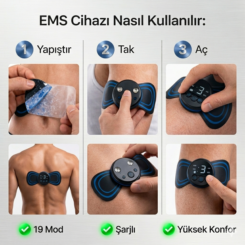 Masparej Kablosuz Masaj Cihazı